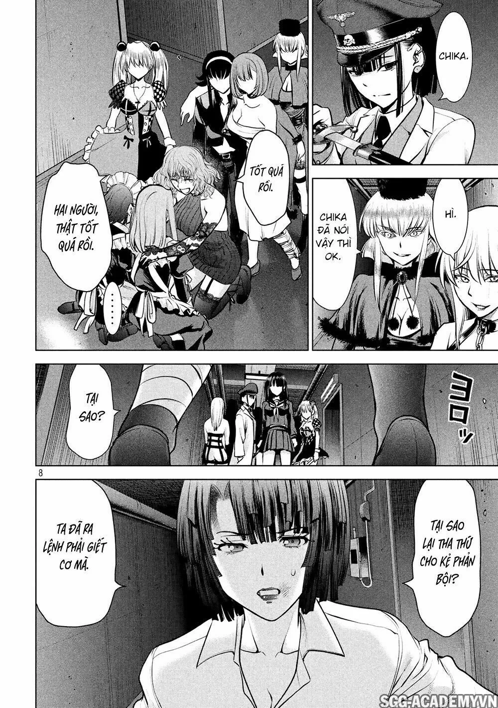 HentaiVN.net - Ảnh 10 - Satanophany - Chap 94: Chìm