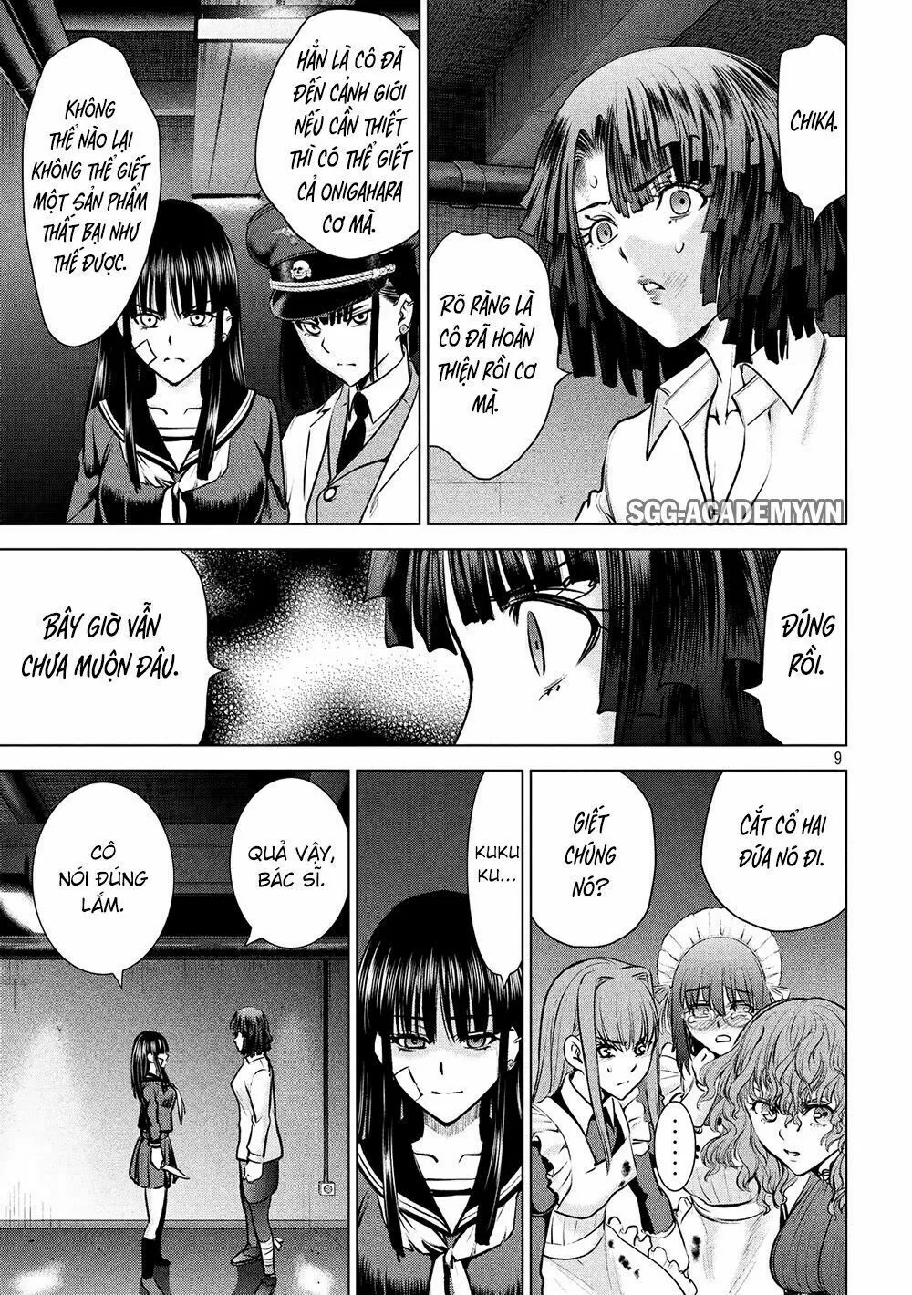 HentaiVN.net - Ảnh 11 - Satanophany - Chap 94: Chìm