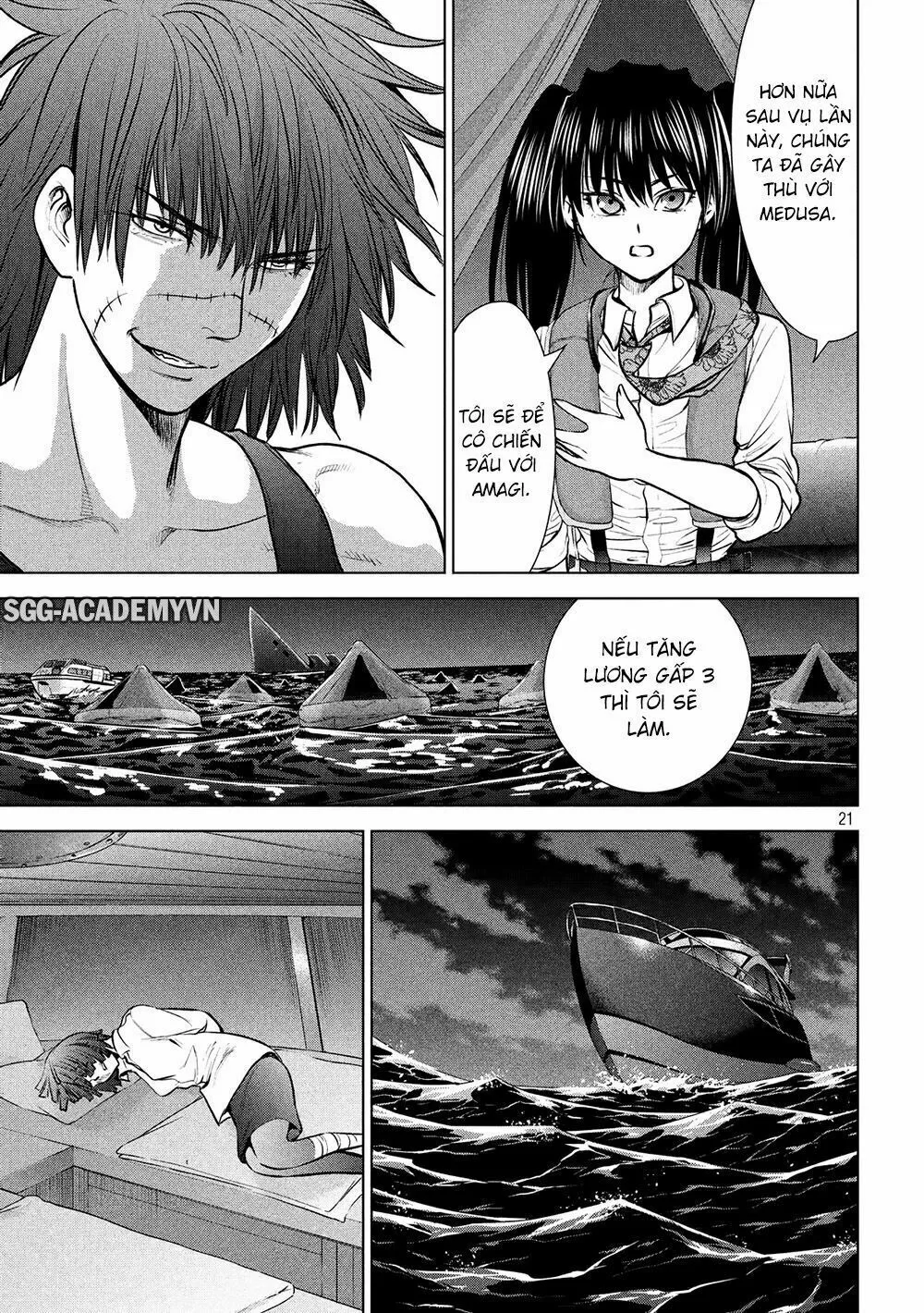 HentaiVN.net - Ảnh 22 - Satanophany - Chap 94: Chìm