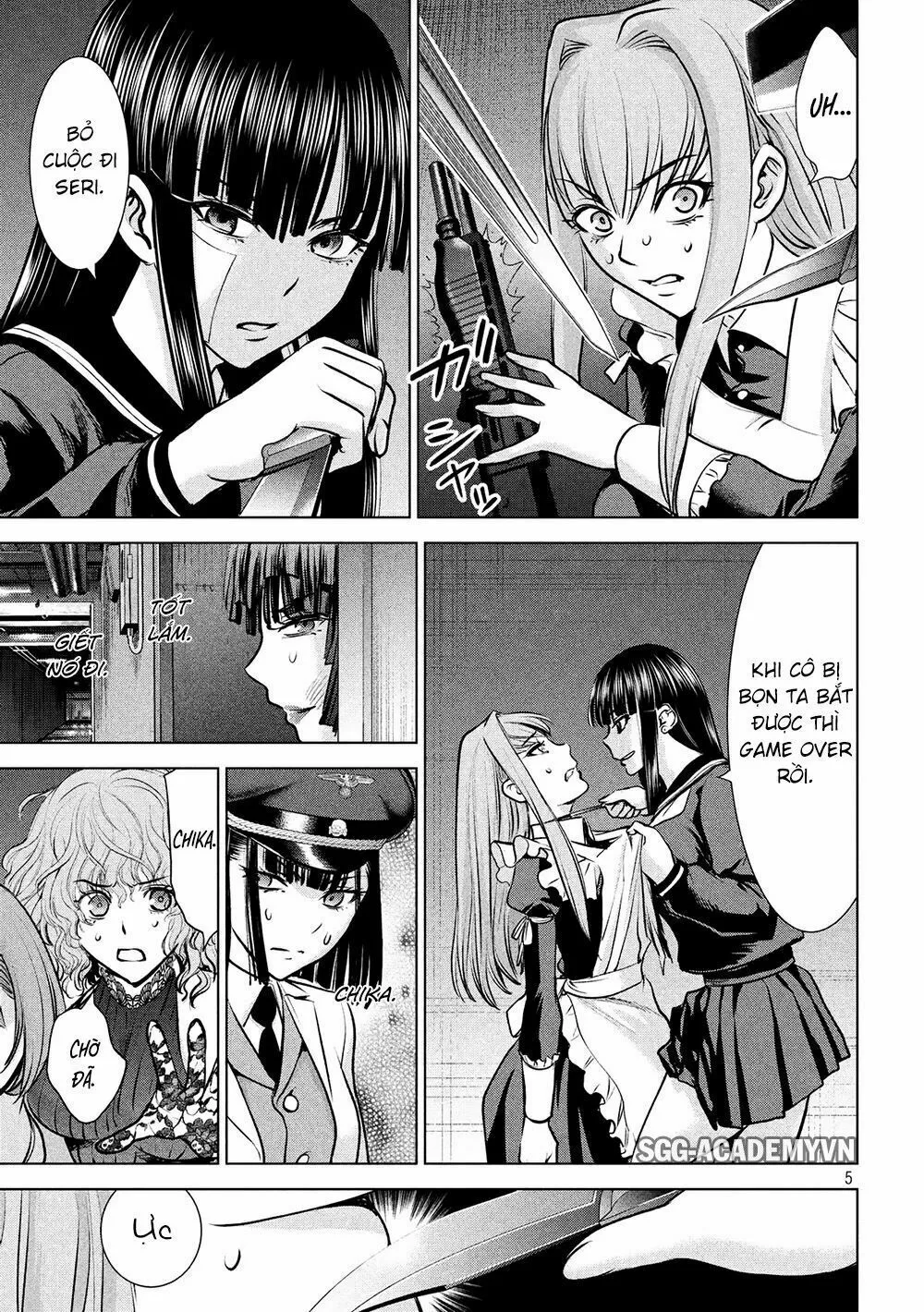 HentaiVN.net - Ảnh 7 - Satanophany - Chap 94: Chìm