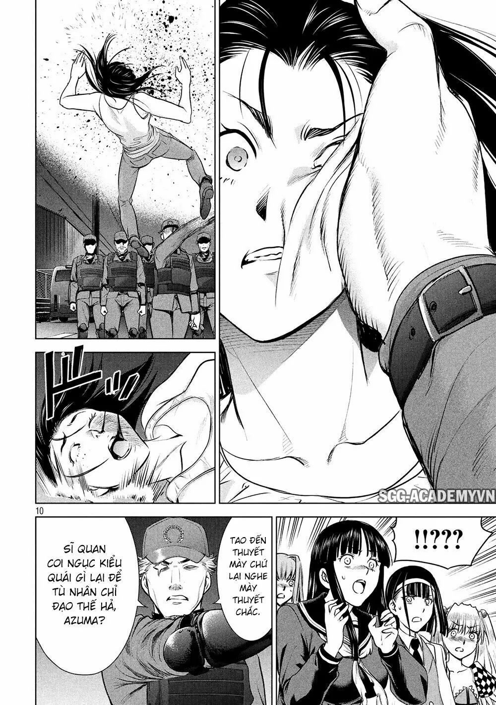 HentaiVN.net - Ảnh 12 - Satanophany - Chap 96: Đội cảnh bị biệt động Haguro