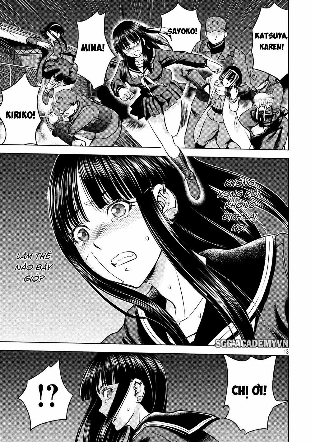 HentaiVN.net - Ảnh 15 - Satanophany - Chap 96: Đội cảnh bị biệt động Haguro