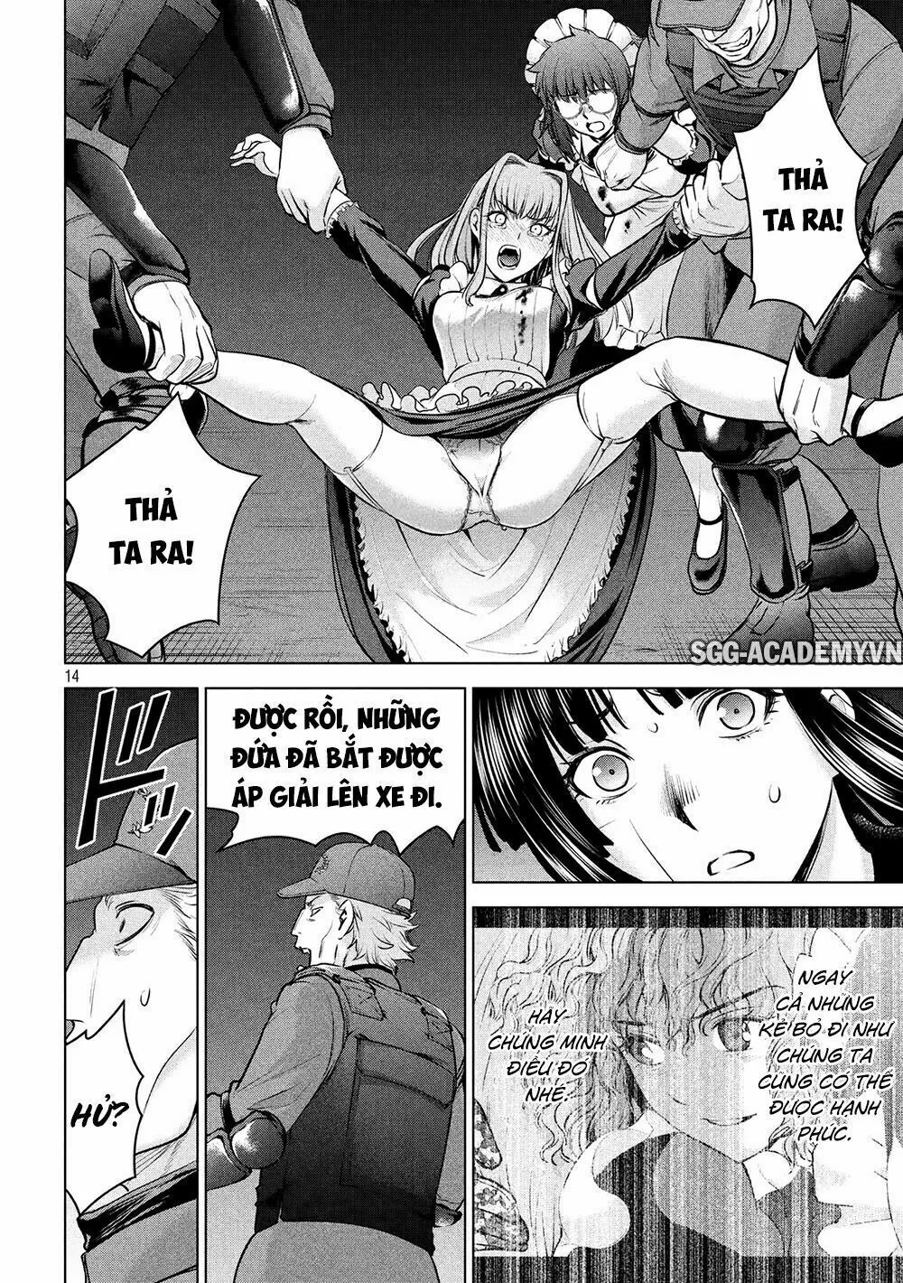 HentaiVN.net - Ảnh 16 - Satanophany - Chap 96: Đội cảnh bị biệt động Haguro