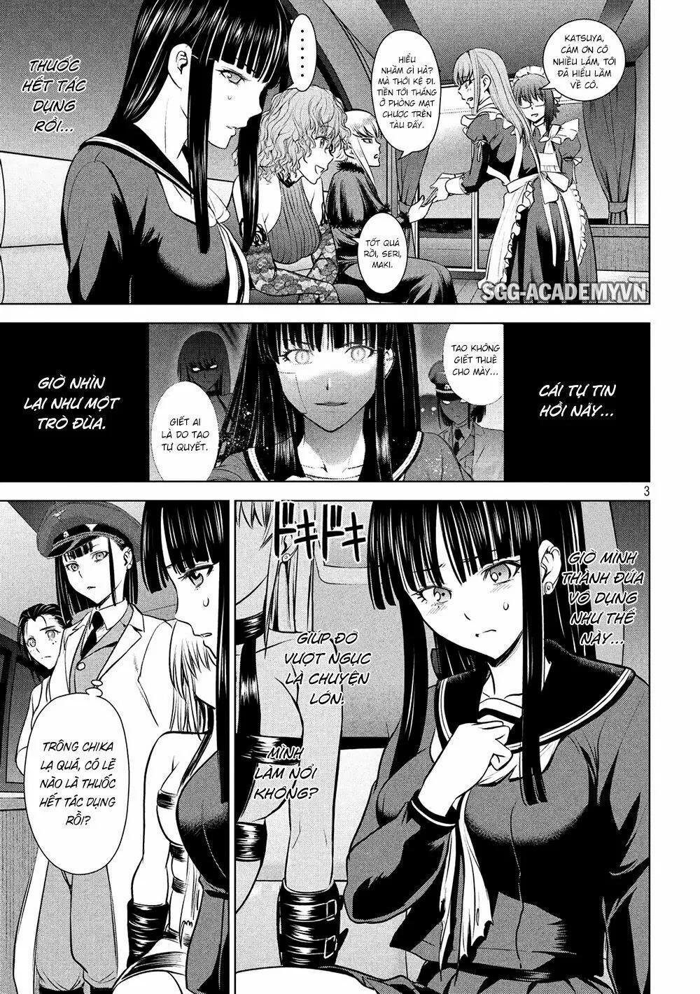 HentaiVN.net - Ảnh 5 - Satanophany - Chap 96: Đội cảnh bị biệt động Haguro