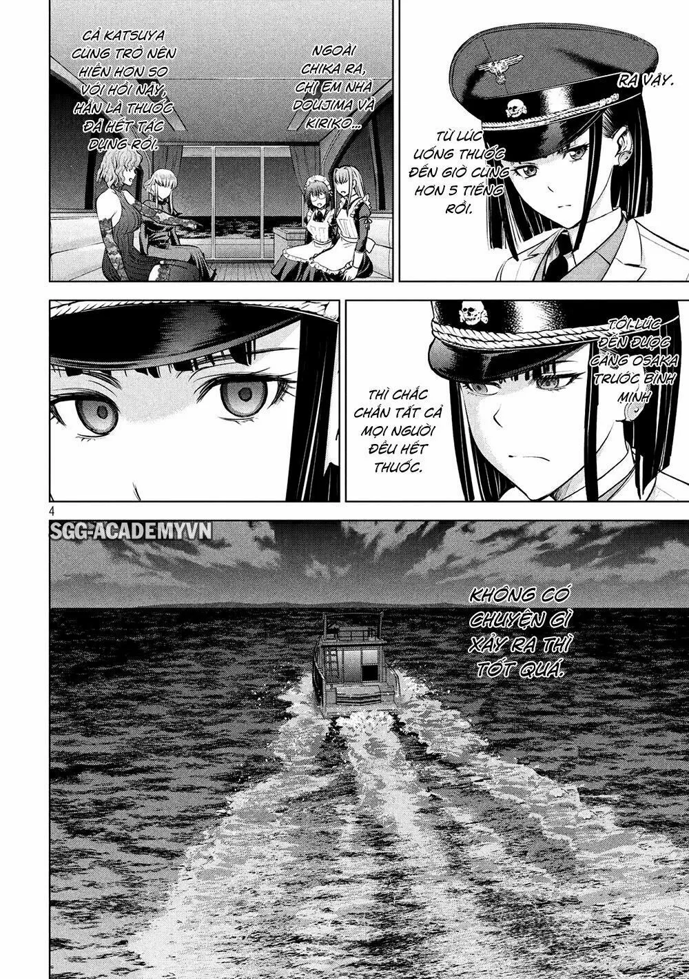 HentaiVN.net - Ảnh 6 - Satanophany - Chap 96: Đội cảnh bị biệt động Haguro