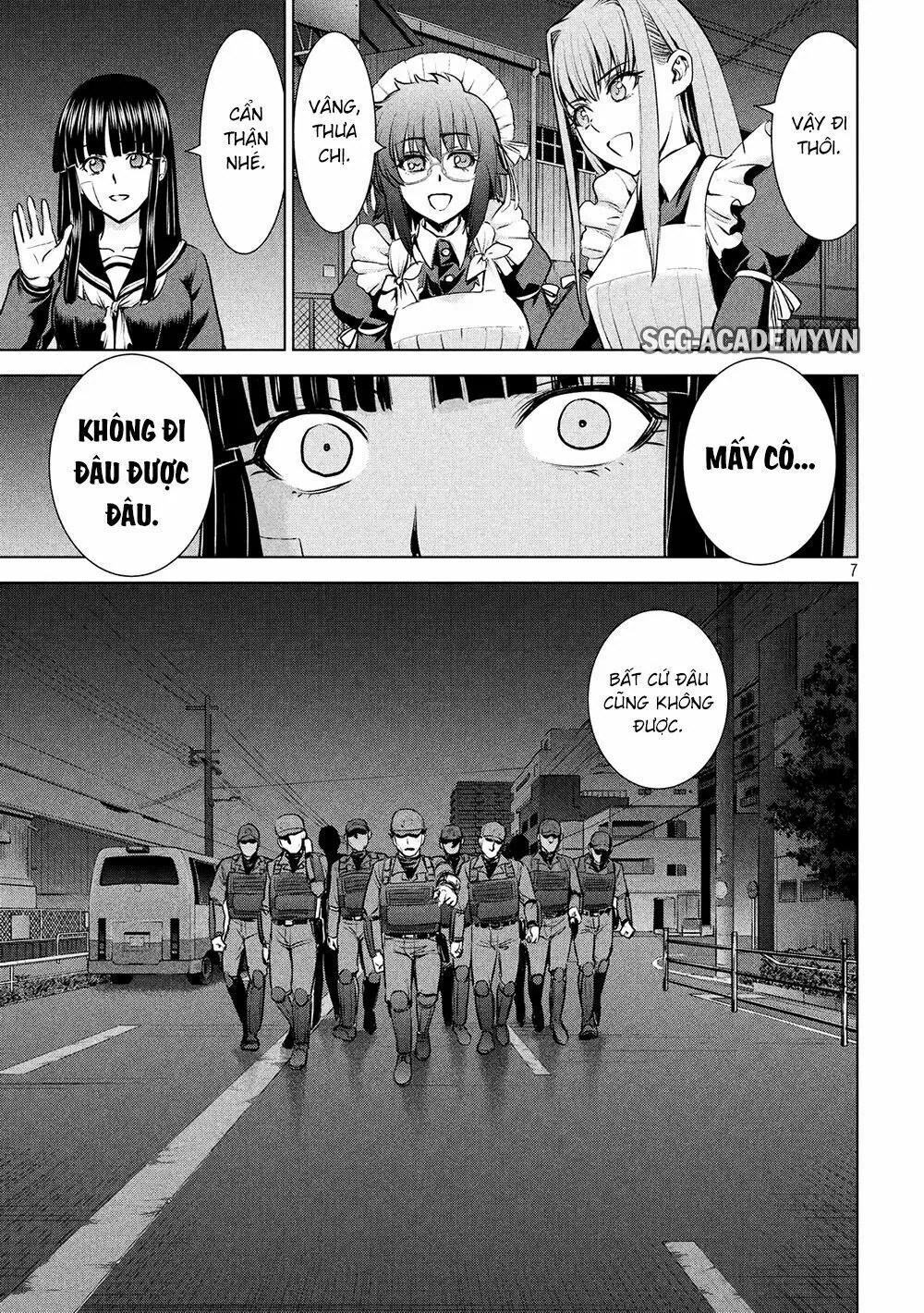 HentaiVN.net - Ảnh 9 - Satanophany - Chap 96: Đội cảnh bị biệt động Haguro