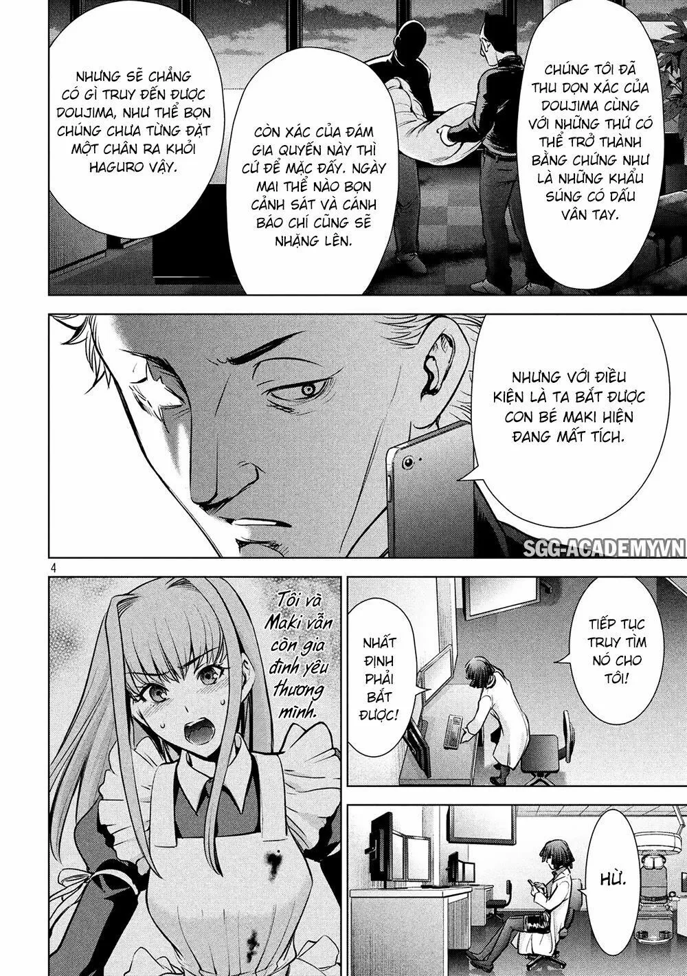 HentaiVN.net - Ảnh 6 - Satanophany - Chap 101: Một Haguro không còn cặp chị em