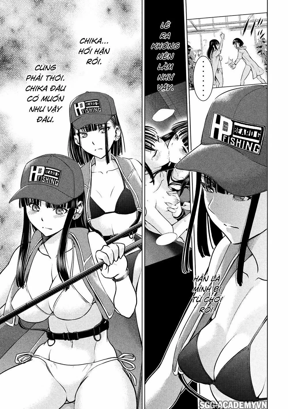 HentaiVN.net - Ảnh 18 - Satanophany - Chap 104: Câu cá trên thuyền Kayak