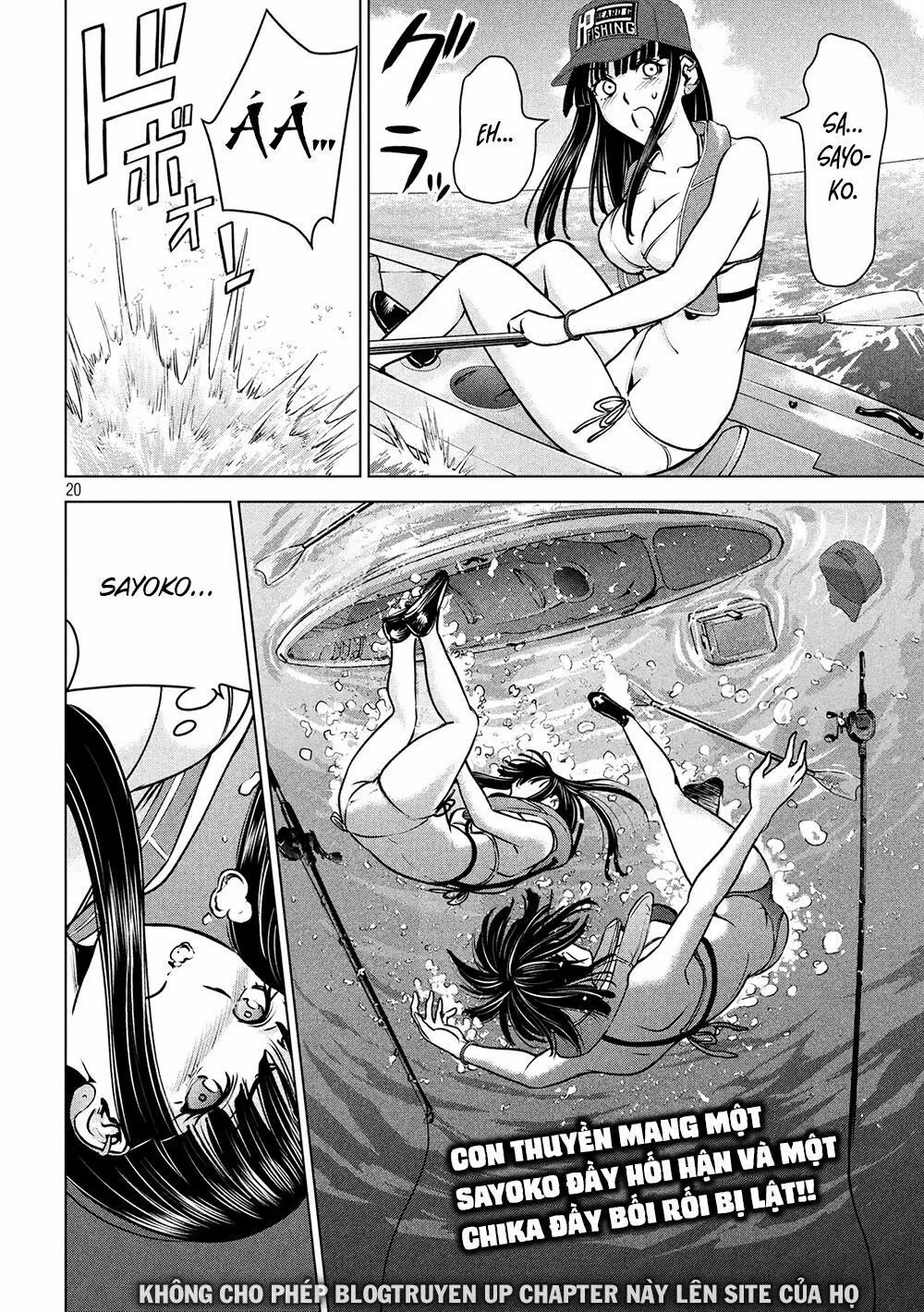 HentaiVN.net - Ảnh 21 - Satanophany - Chap 104: Câu cá trên thuyền Kayak
