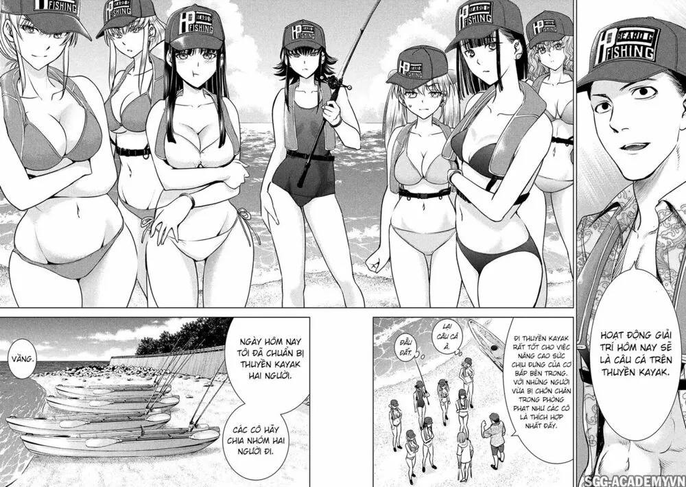 HentaiVN.net - Ảnh 4 - Satanophany - Chap 104: Câu cá trên thuyền Kayak