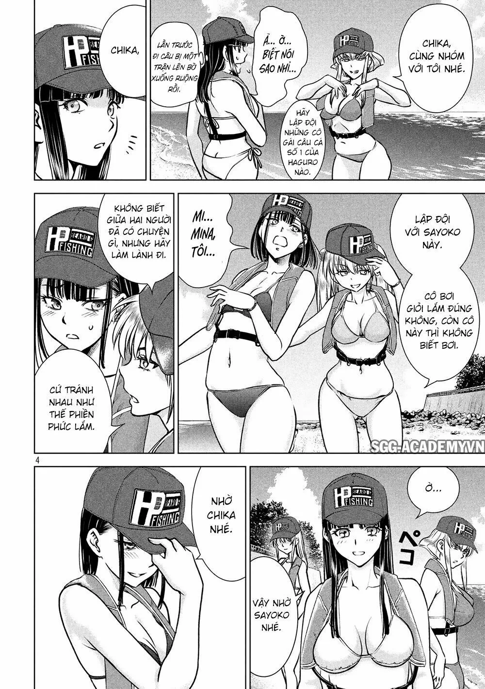 HentaiVN.net - Ảnh 5 - Satanophany - Chap 104: Câu cá trên thuyền Kayak