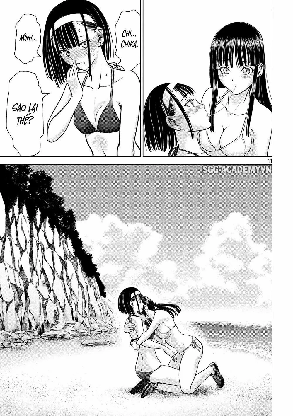 HentaiVN.net - Ảnh 13 - Satanophany - Chap 105: Hòn đảo chỉ có hai người