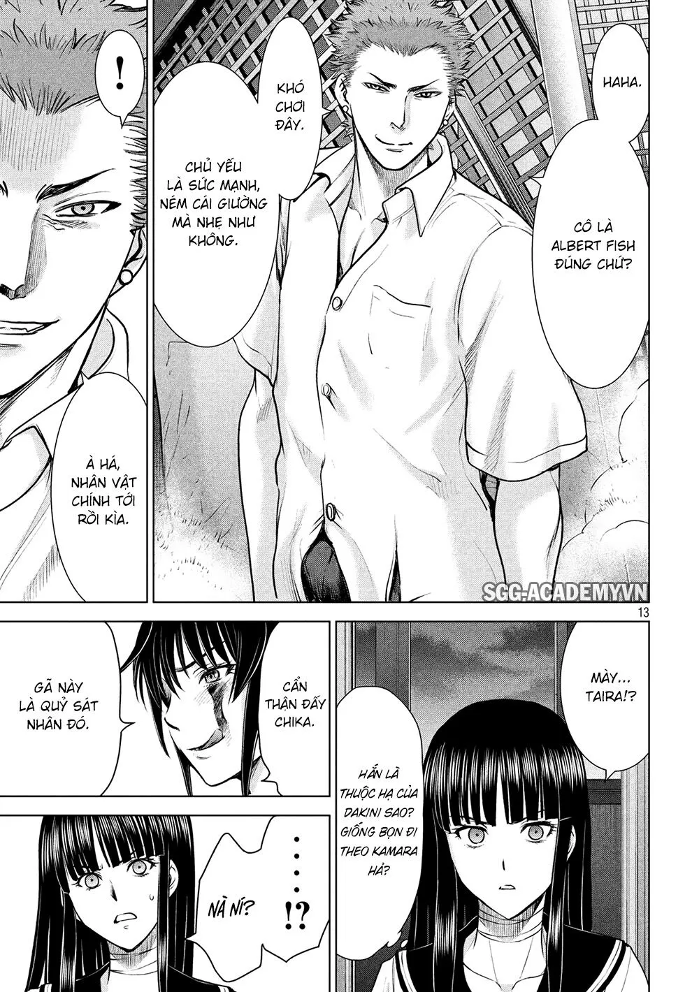 HentaiVN.net - Ảnh 14 - Satanophany - Chap 115: Daka