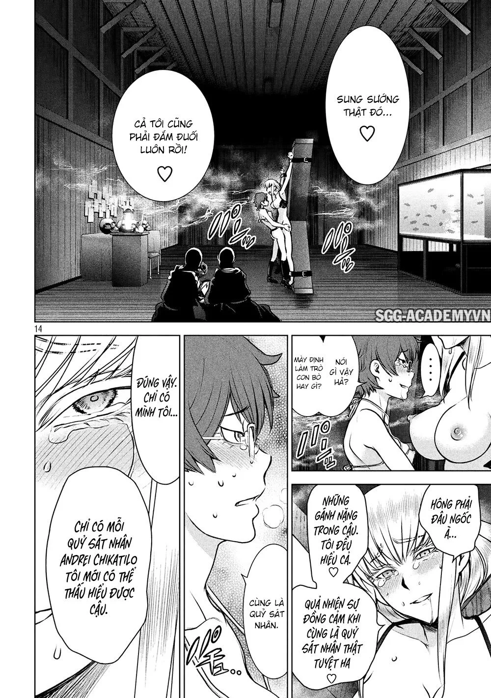 HentaiVN.net - Ảnh 16 - Satanophany - Chap 123: Khoái cảm đầu tiên