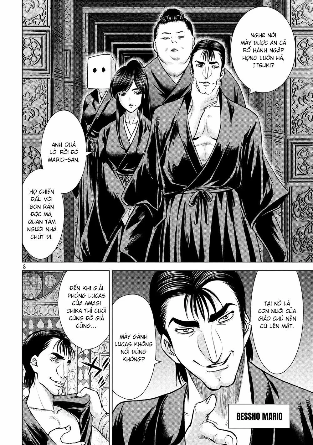 HentaiVN.net - Ảnh 10 - Satanophany - Chap 128: Bản doanh của giáo hội chân thánh