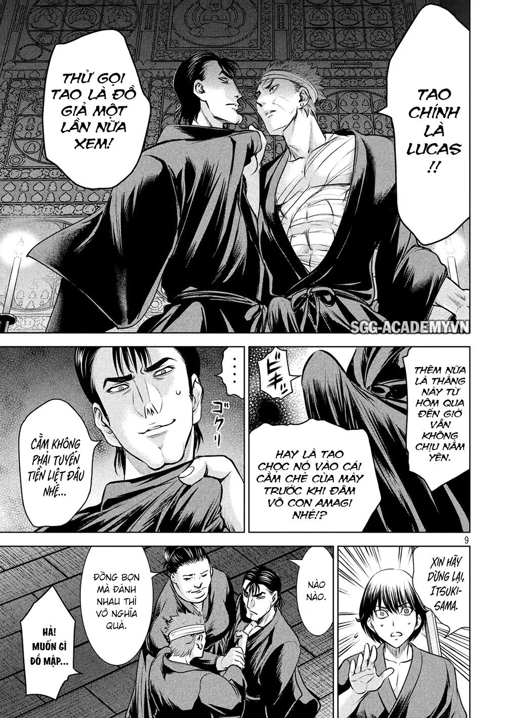 HentaiVN.net - Ảnh 11 - Satanophany - Chap 128: Bản doanh của giáo hội chân thánh