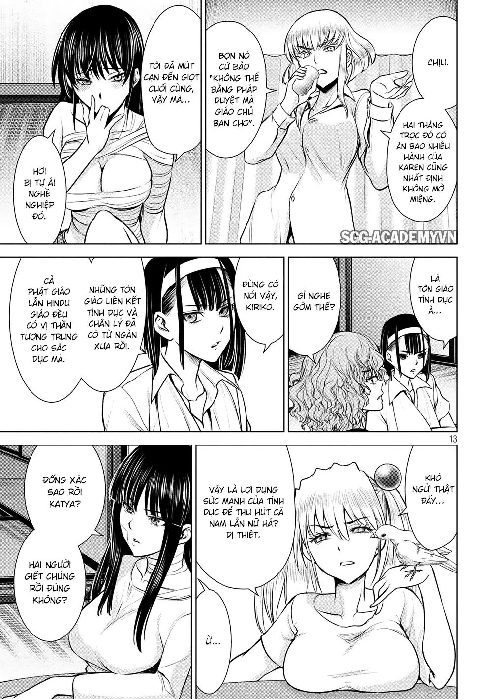 HentaiVN.net - Ảnh 15 - Satanophany - Chap 128: Bản doanh của giáo hội chân thánh