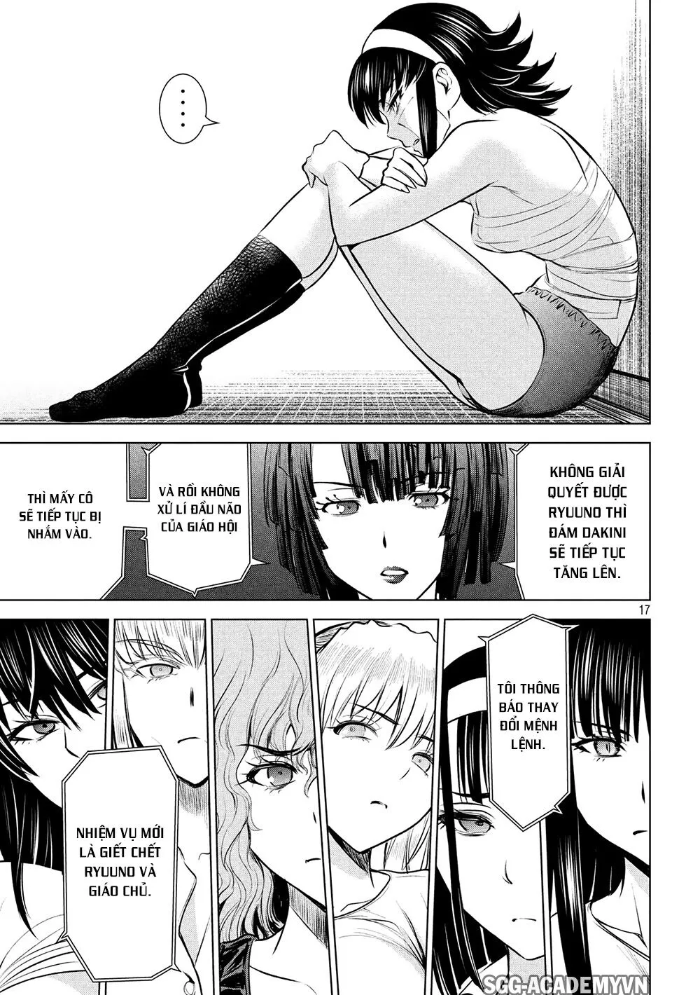 HentaiVN.net - Ảnh 19 - Satanophany - Chap 128: Bản doanh của giáo hội chân thánh