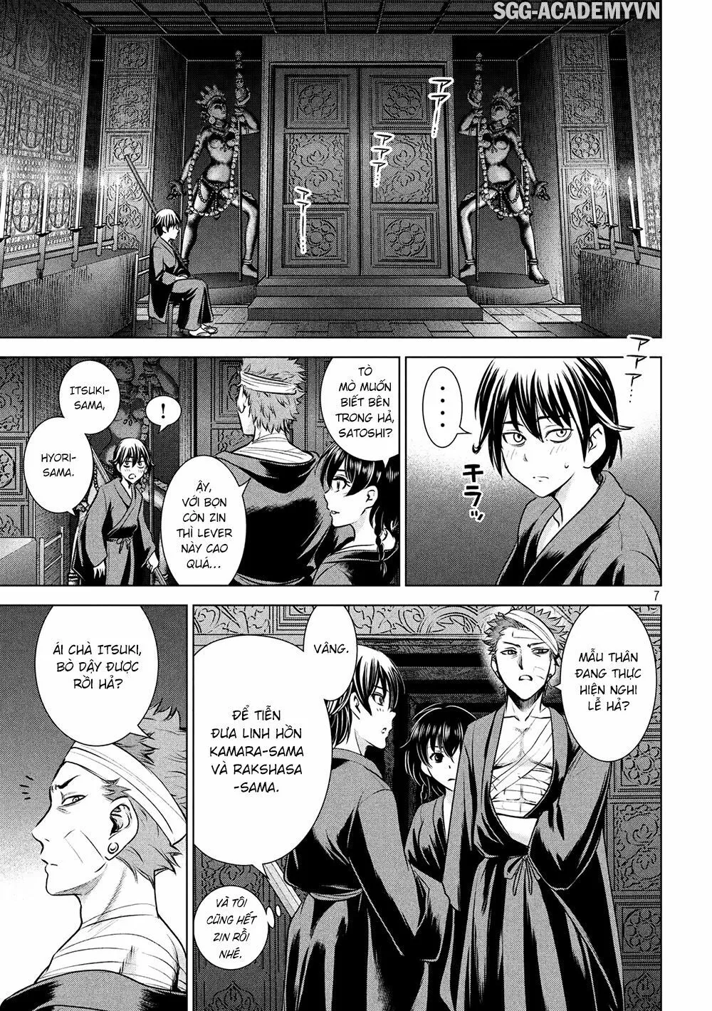 HentaiVN.net - Ảnh 9 - Satanophany - Chap 128: Bản doanh của giáo hội chân thánh