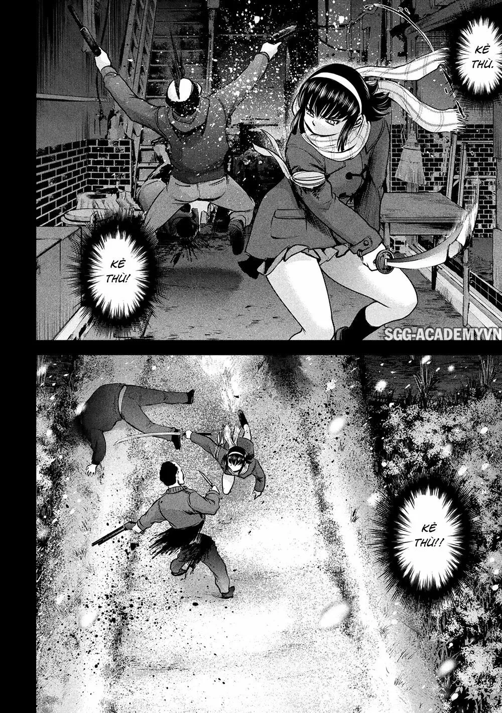 HentaiVN.net - Ảnh 18 - Satanophany - Chap 133: Quỷ sát nhân trong làng
