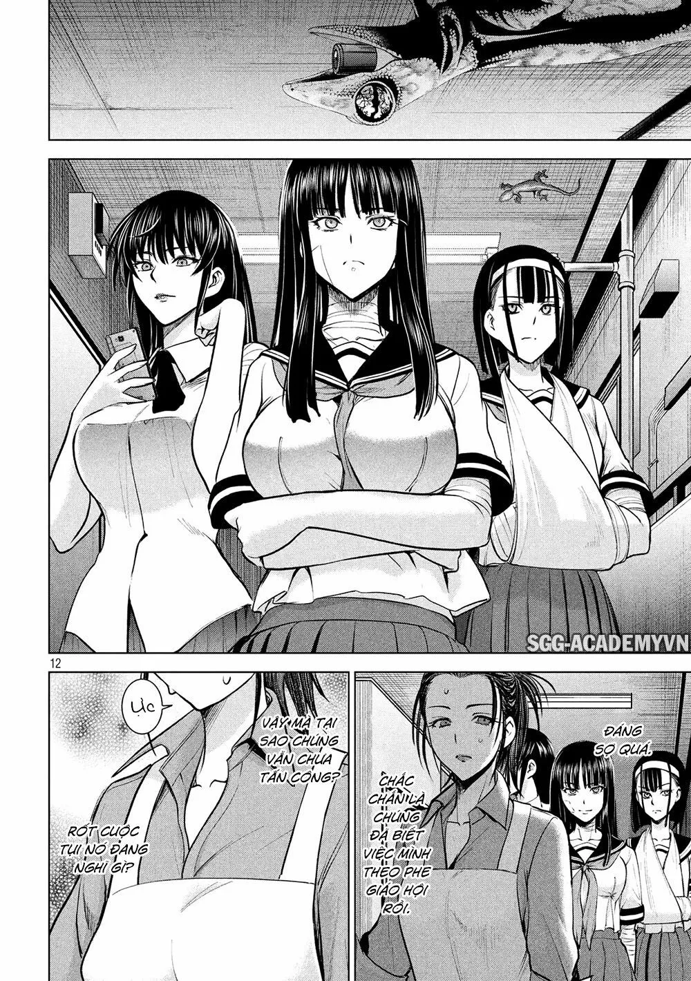 HentaiVN.net - Ảnh 14 - Satanophany - Chap 139: Card key