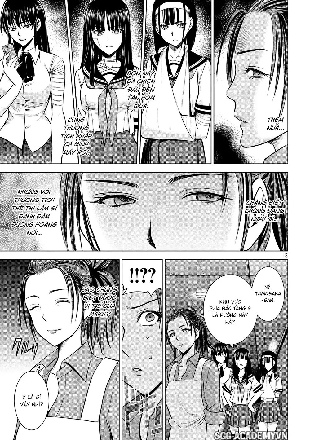 HentaiVN.net - Ảnh 15 - Satanophany - Chap 139: Card key