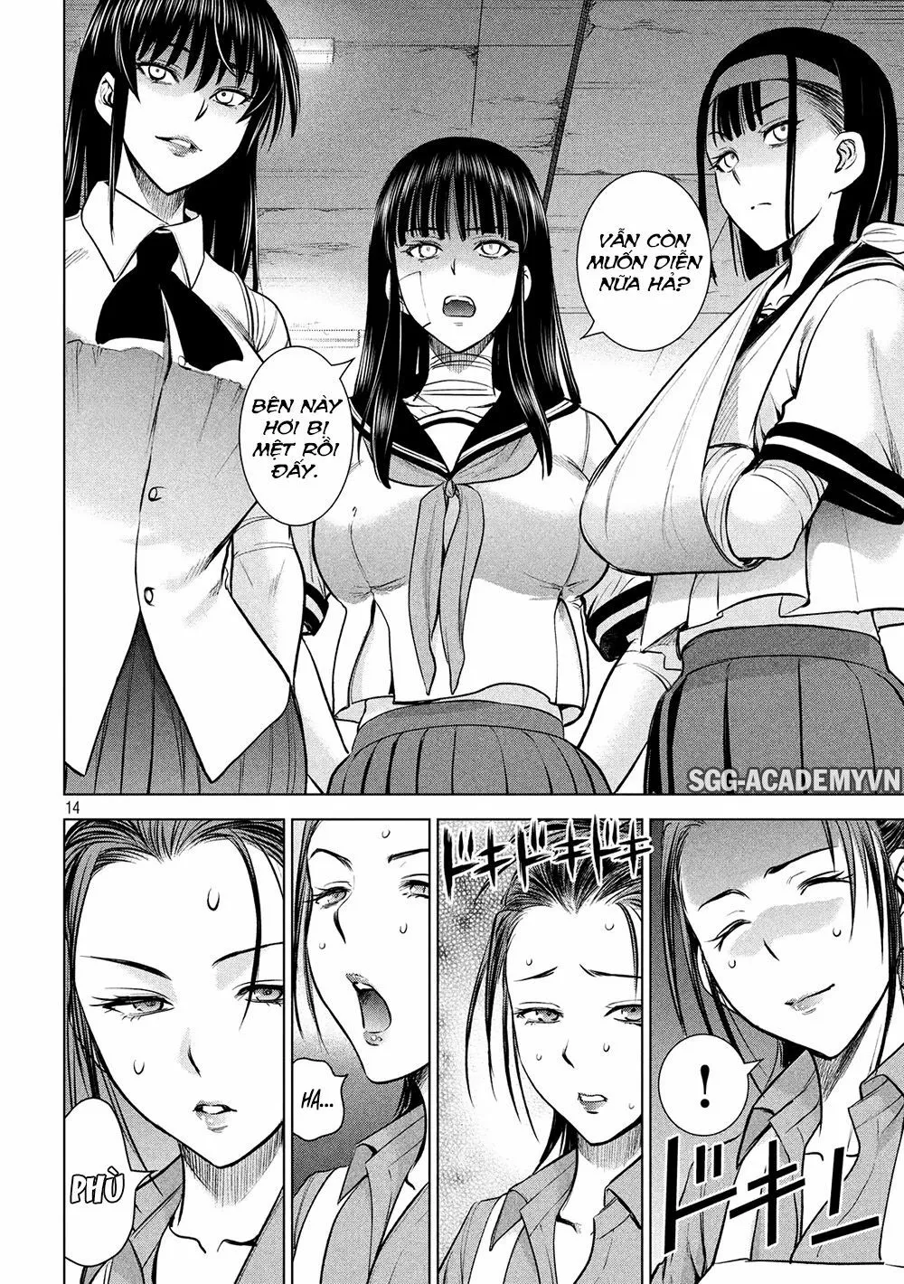 HentaiVN.net - Ảnh 16 - Satanophany - Chap 139: Card key