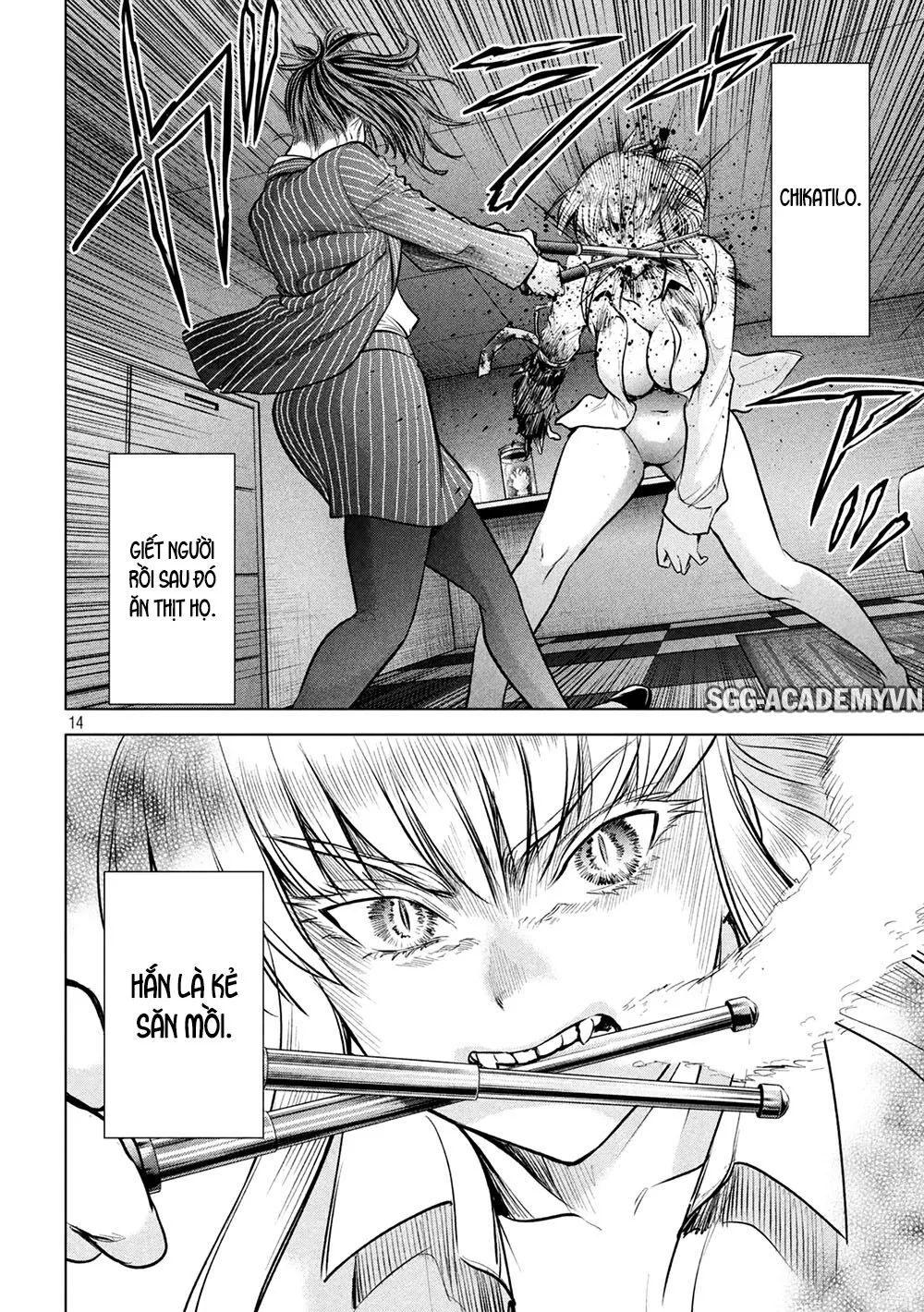 HentaiVN.net - Ảnh 17 - Satanophany - Chap 151: Chikatilo 100%