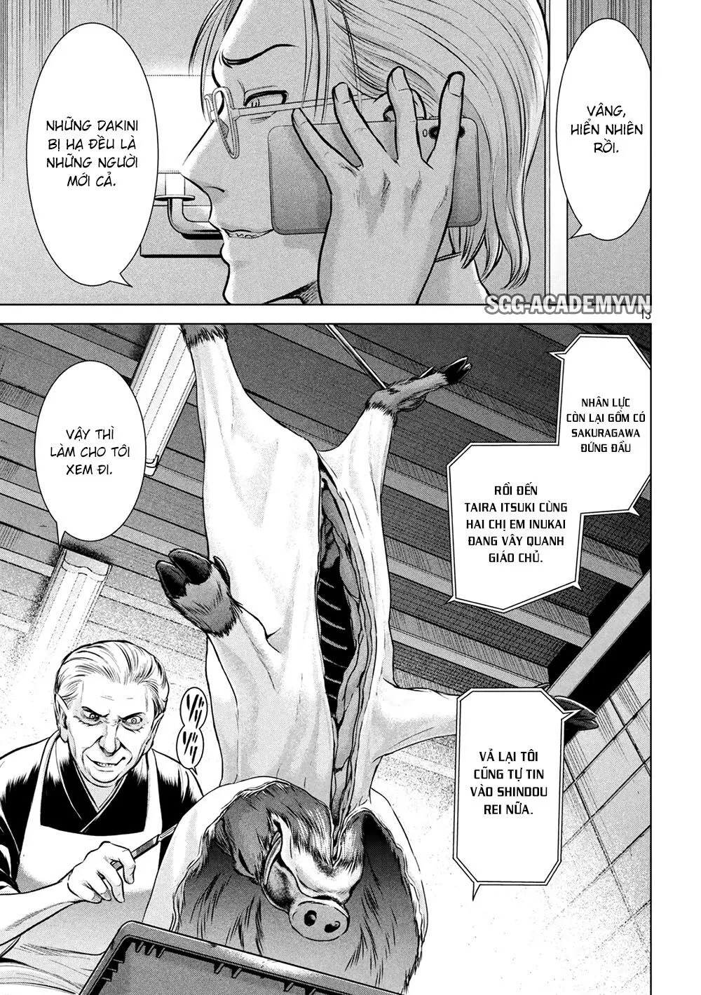 HentaiVN.net - Ảnh 15 - Satanophany - Chap 159: Chính điện