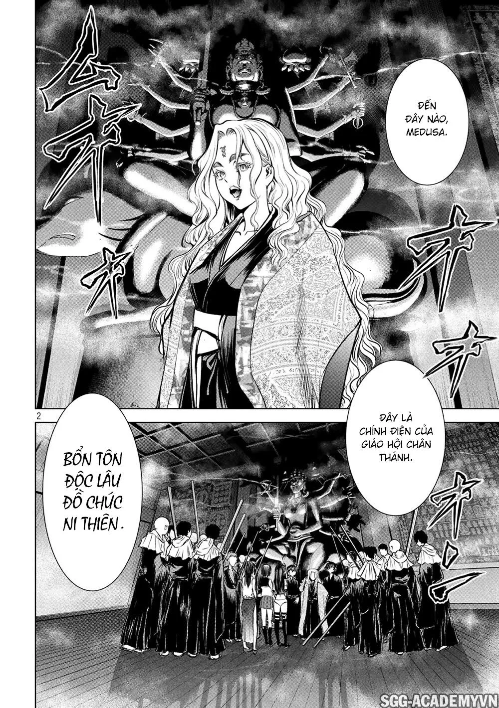 HentaiVN.net - Ảnh 5 - Satanophany - Chap 159: Chính điện