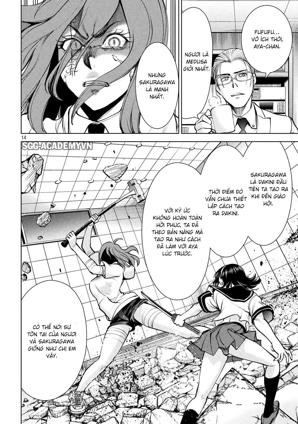 HentaiVN.net - Ảnh 15 - Satanophany - Chap 161: Mạnh nhất và giỏi nhất
