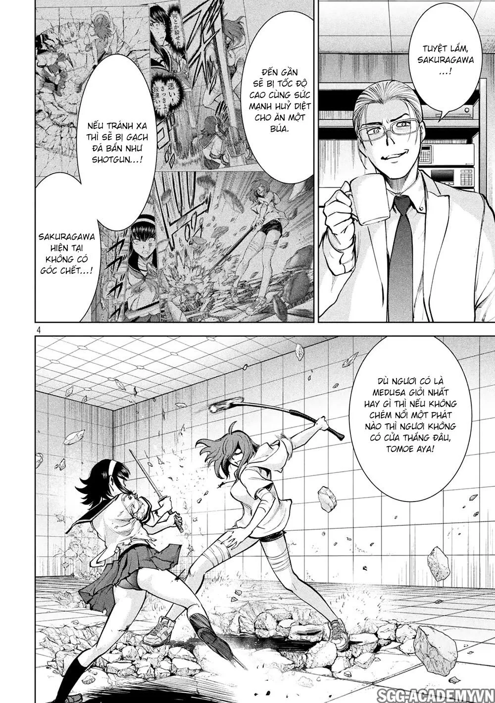 HentaiVN.net - Ảnh 7 - Satanophany - Chap 162: Trong 1 giây