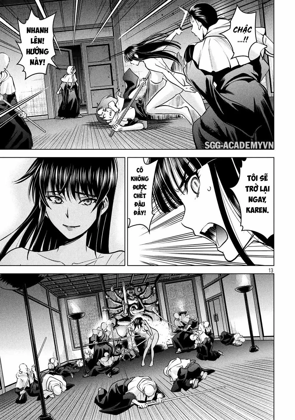 HentaiVN.net - Ảnh 12 - Satanophany - Chap 166: Cái ghim