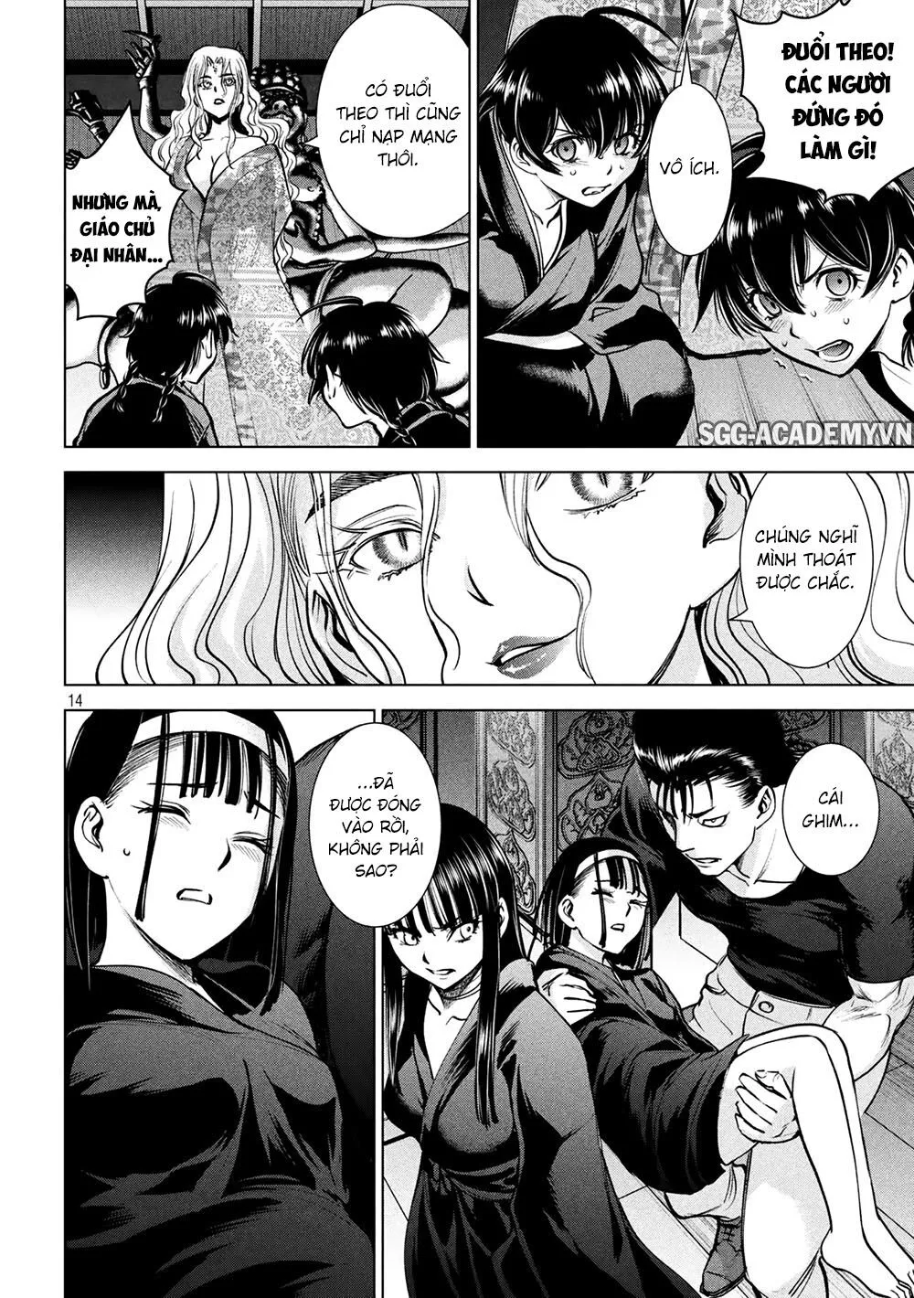 HentaiVN.net - Ảnh 13 - Satanophany - Chap 166: Cái ghim