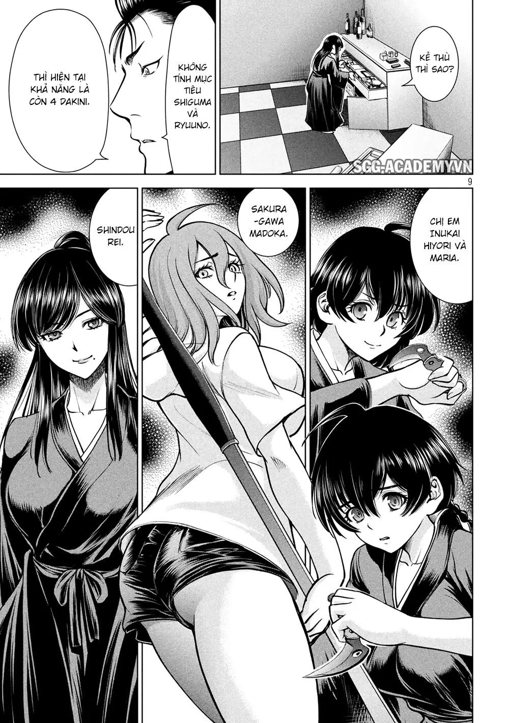 HentaiVN.net - Ảnh 9 - Satanophany - Chap 167: Mục tiêu