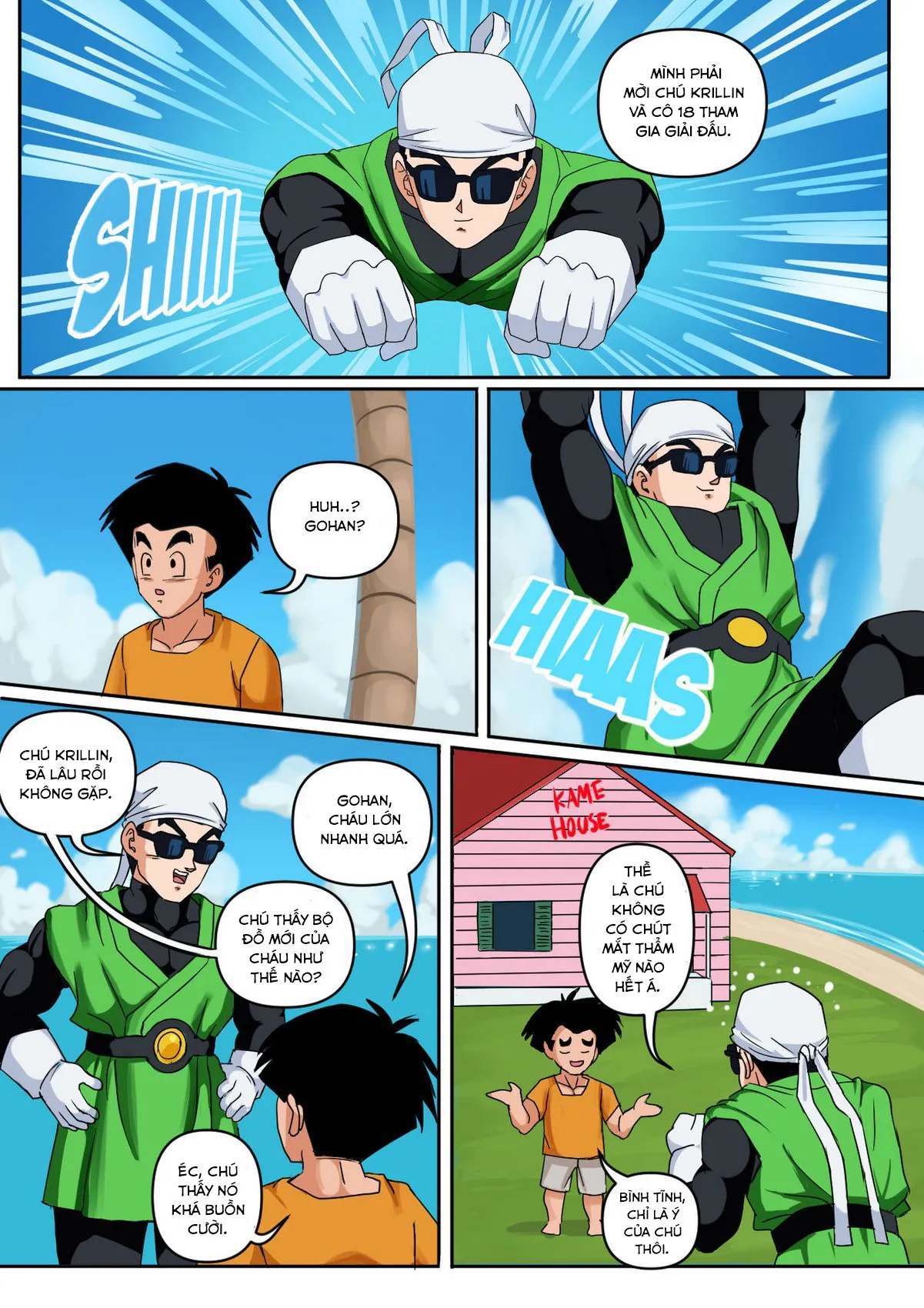 HentaiVN.net - Ảnh 5 - Android 18 & Gohan - Chap 1.1