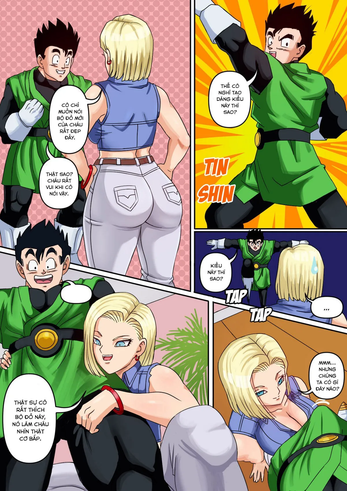 HentaiVN.net - Ảnh 7 - Android 18 & Gohan - Chap 1.1
