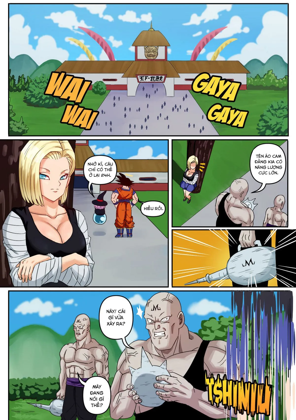 HentaiVN.net - Ảnh 3 - Android 18 & Gohan - Chap 1.2