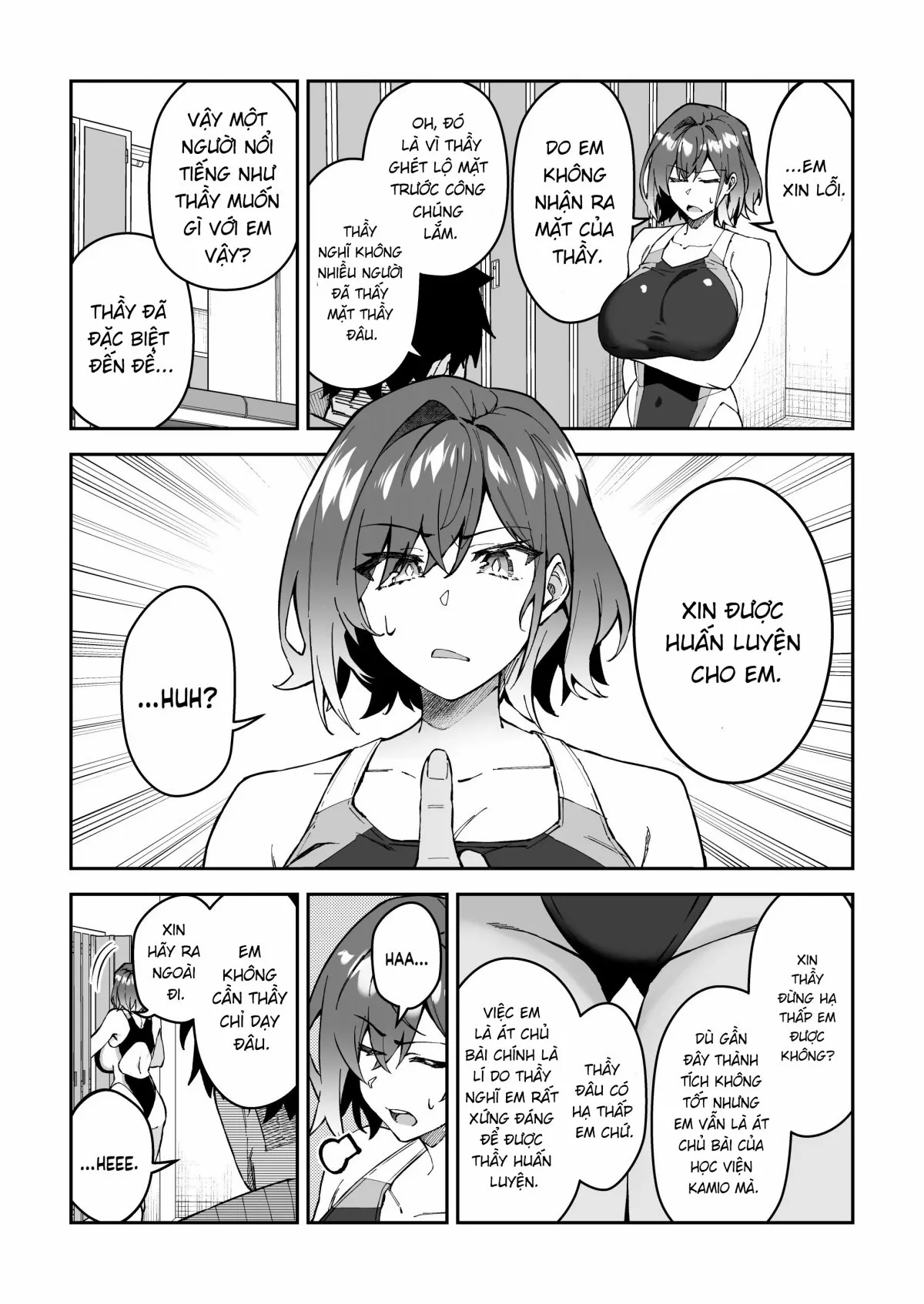 HentaiVN.net - Ảnh 12 - Gachihame SEX Shidou Serious [ガチハメSEX指導] - Chap 2