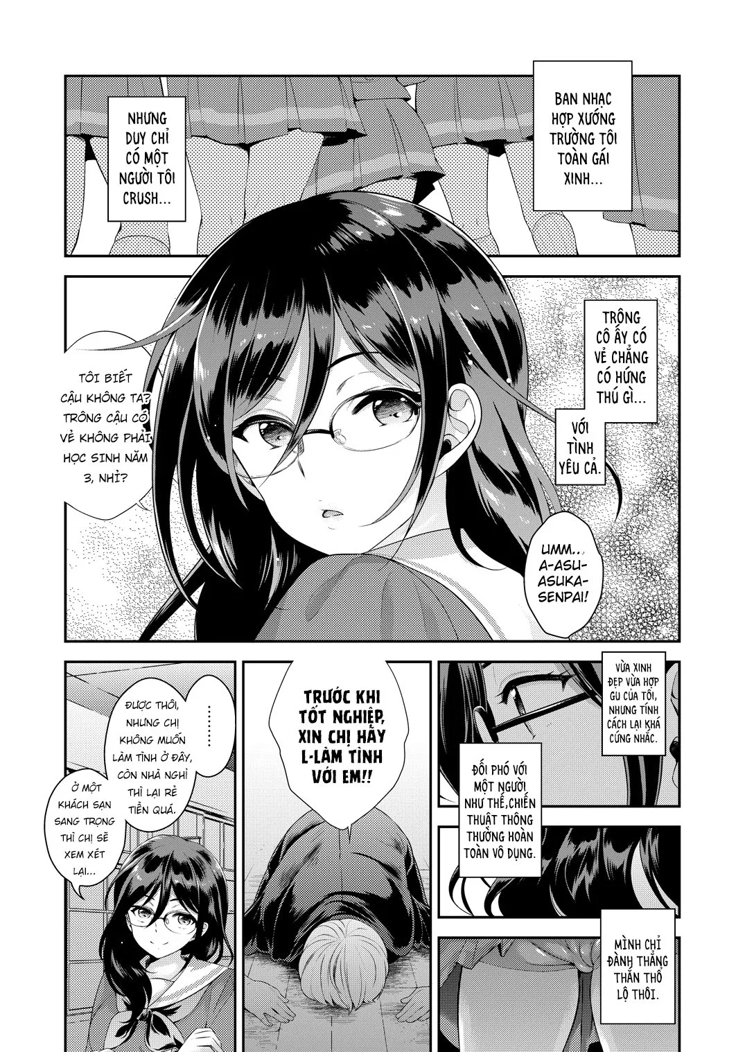HentaiVN.net - Ảnh 3 - Một nháy với Asuka-senpai sau bữa tập [Renshuu ga Owattara] - Oneshot