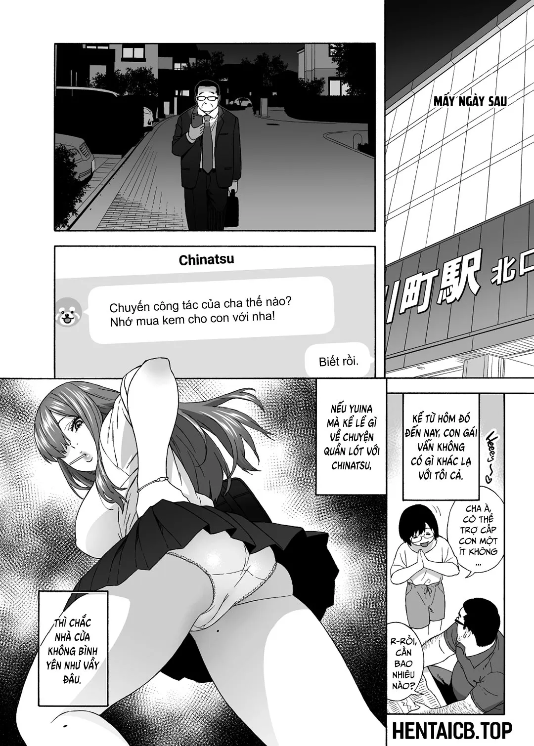 HentaiVN.net - Ảnh 12 - Bạn con gái quyến rũ tôi [Musume No Tomodachi Ga Yuuwaku Suru; My Daughter's Friend Is Seducing Me] - Chap 1