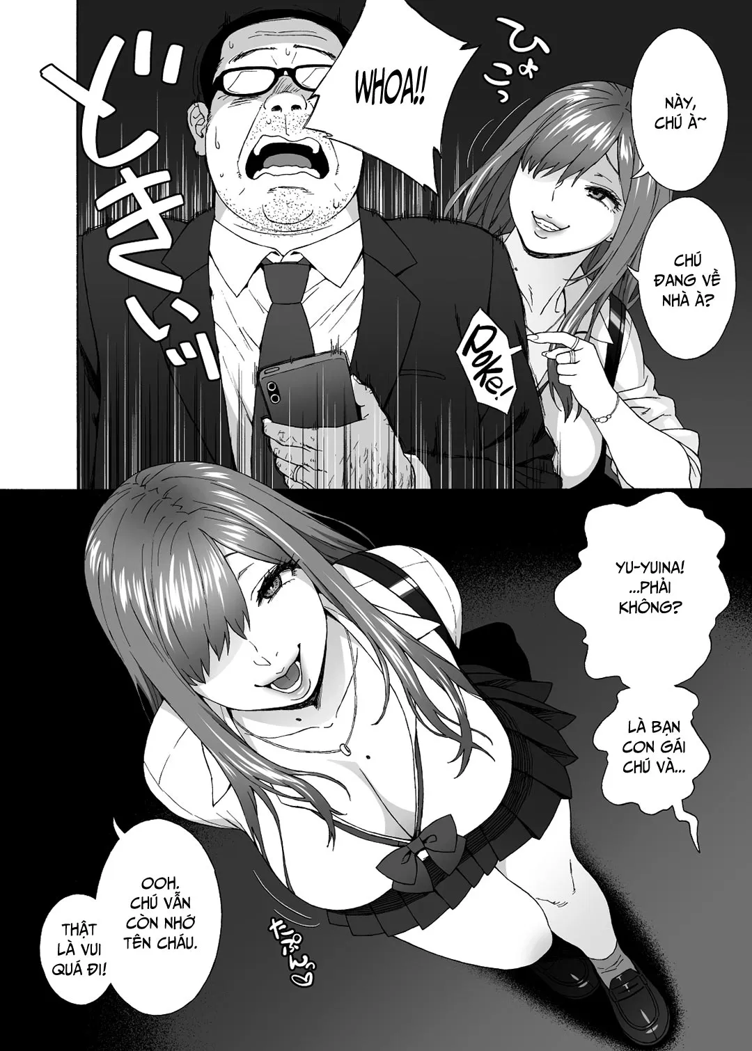 HentaiVN.net - Ảnh 14 - Bạn con gái quyến rũ tôi [Musume No Tomodachi Ga Yuuwaku Suru; My Daughter's Friend Is Seducing Me] - Chap 1