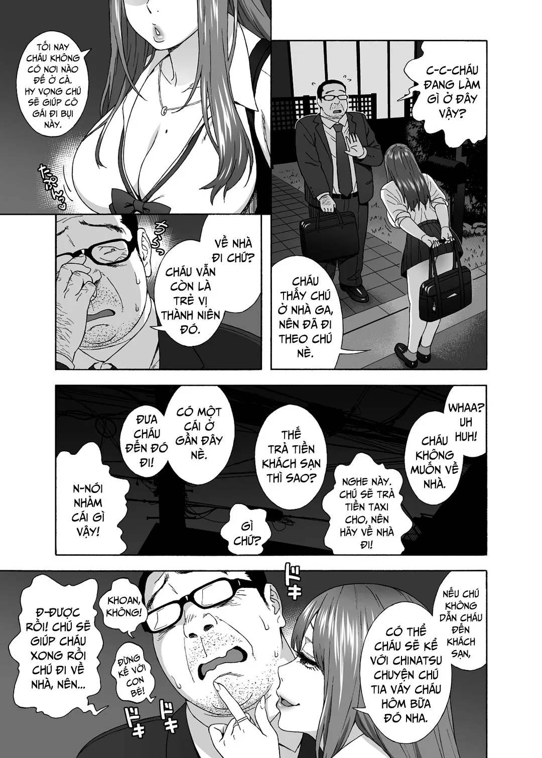 HentaiVN.net - Ảnh 15 - Bạn con gái quyến rũ tôi [Musume No Tomodachi Ga Yuuwaku Suru; My Daughter's Friend Is Seducing Me] - Chap 1