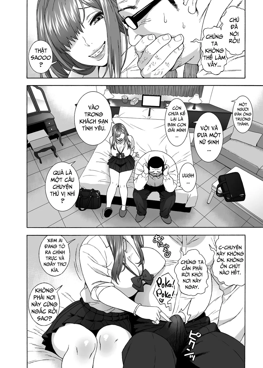HentaiVN.net - Ảnh 16 - Bạn con gái quyến rũ tôi [Musume No Tomodachi Ga Yuuwaku Suru; My Daughter's Friend Is Seducing Me] - Chap 1