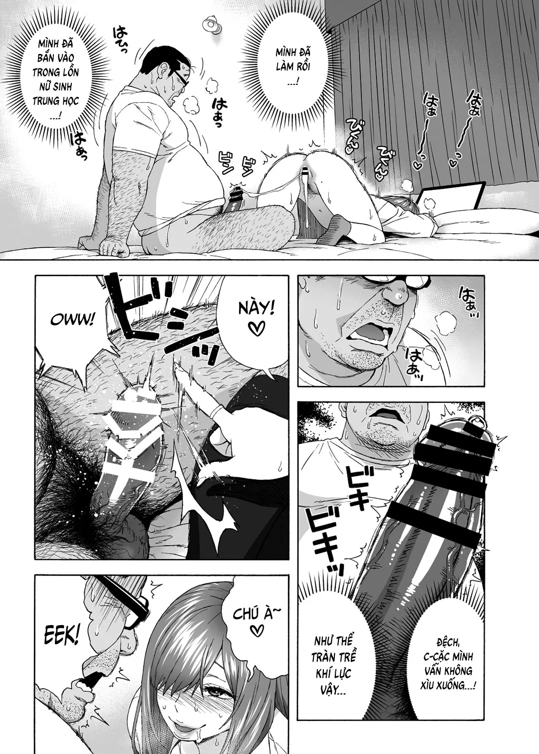 HentaiVN.net - Ảnh 37 - Bạn con gái quyến rũ tôi [Musume No Tomodachi Ga Yuuwaku Suru; My Daughter's Friend Is Seducing Me] - Chap 1