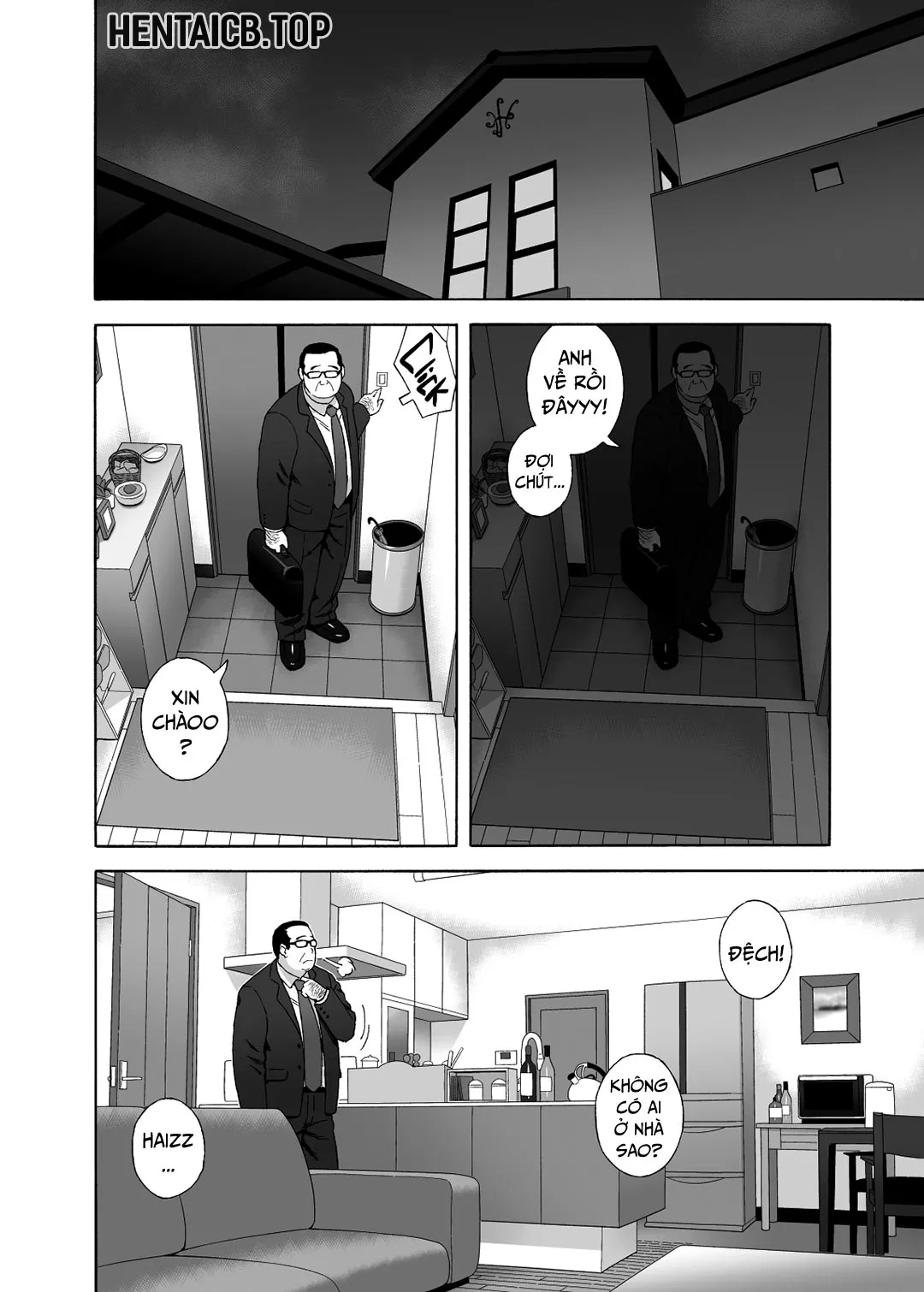 HentaiVN.net - Ảnh 4 - Bạn con gái quyến rũ tôi [Musume No Tomodachi Ga Yuuwaku Suru; My Daughter's Friend Is Seducing Me] - Chap 1