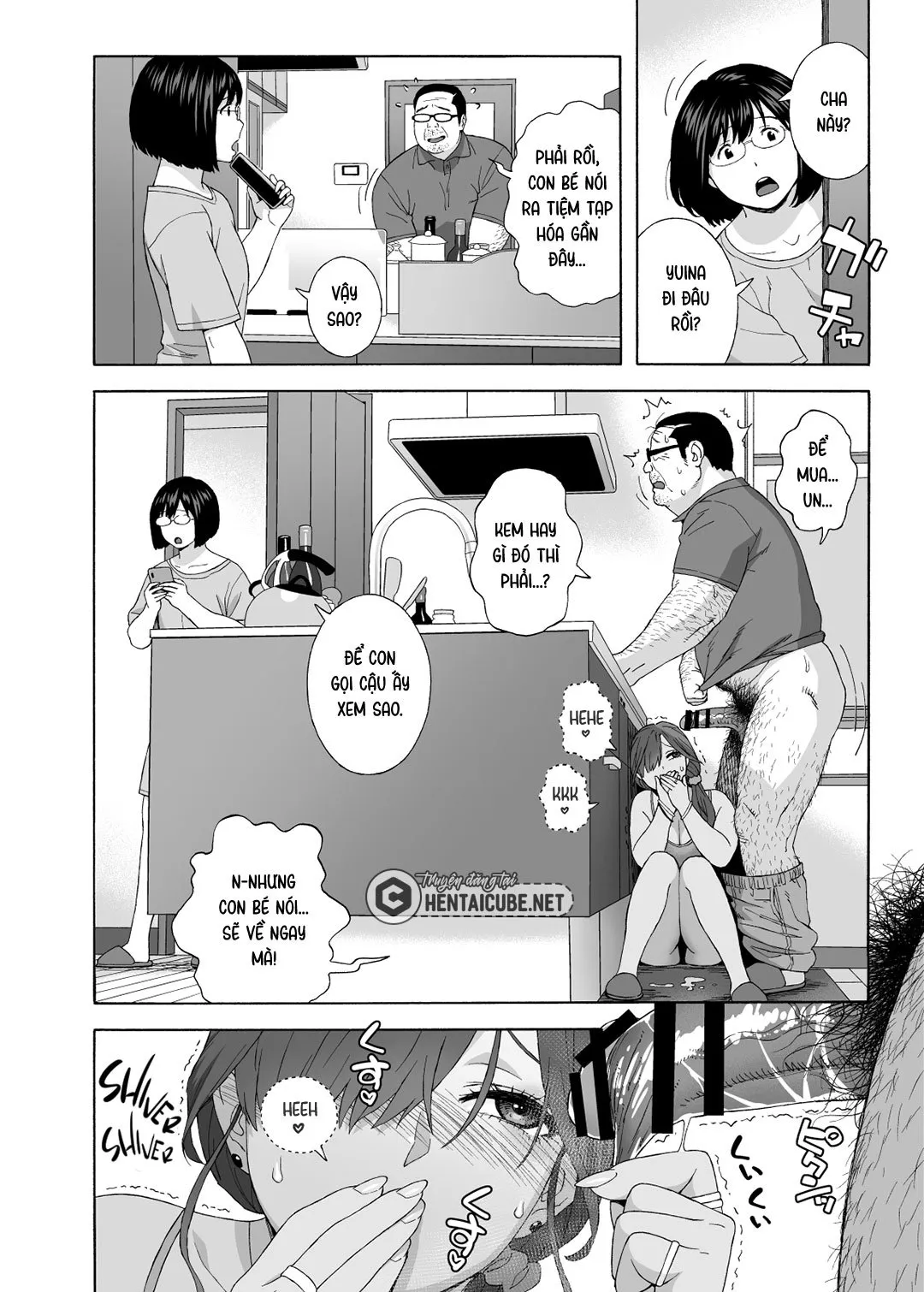 HentaiVN.net - Ảnh 16 - Bạn con gái quyến rũ tôi [Musume No Tomodachi Ga Yuuwaku Suru; My Daughter's Friend Is Seducing Me] - Chap 2