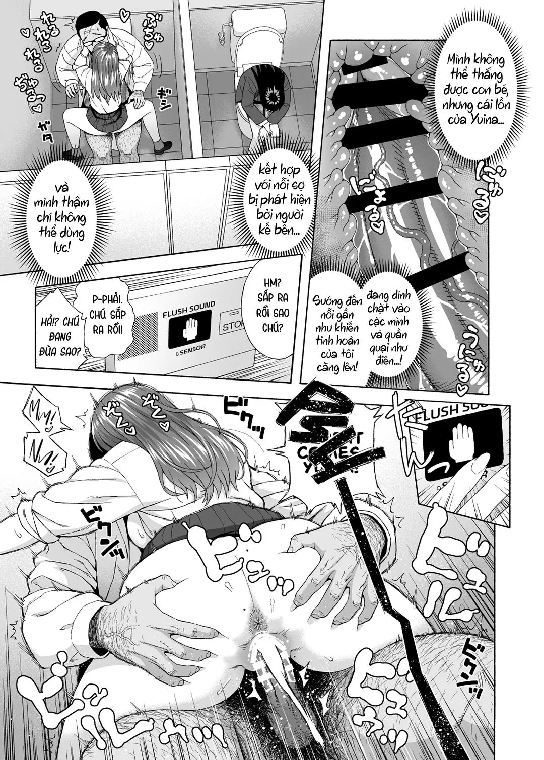 HentaiVN.net - Ảnh 25 - Bạn con gái quyến rũ tôi [Musume No Tomodachi Ga Yuuwaku Suru; My Daughter's Friend Is Seducing Me] - Chap 2