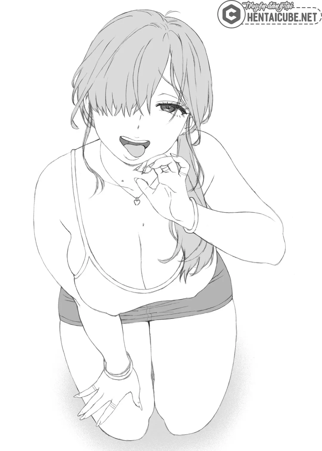 HentaiVN.net - Ảnh 3 - Bạn con gái quyến rũ tôi [Musume No Tomodachi Ga Yuuwaku Suru; My Daughter's Friend Is Seducing Me] - Chap 2