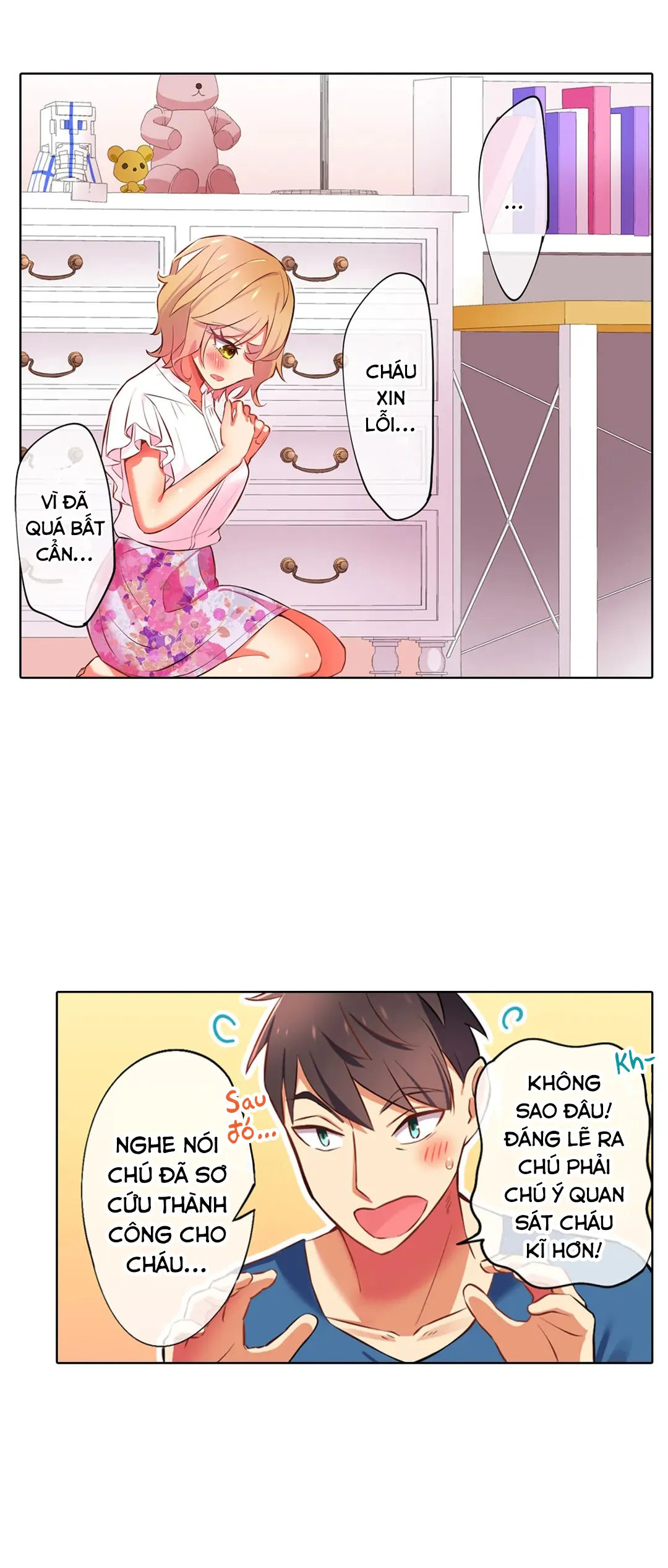 HentaiVN.net - Ảnh 3 - Chơi cháu gái tại bữa tiệc đồ ngủ! - Chap 20